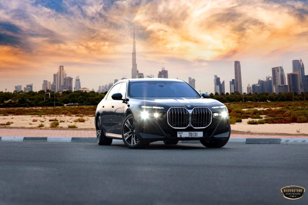 BMW 735i rent all over Dubai, UAE.