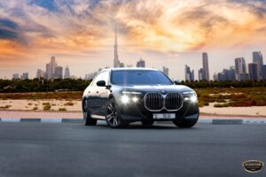 BMW 735i rent in dubai