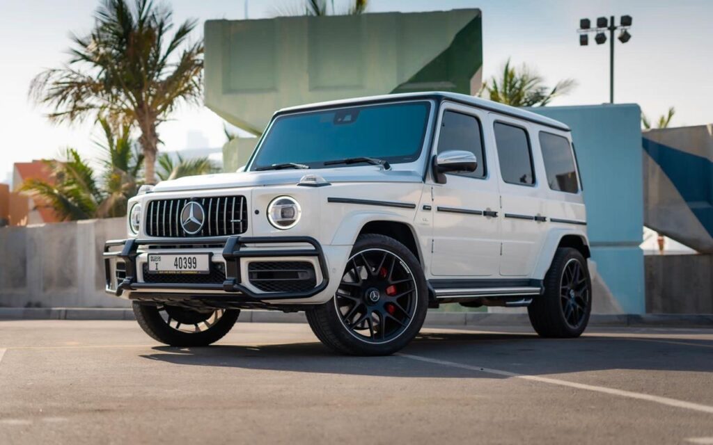 Mercedes G63 rent all over Dubai, UAE