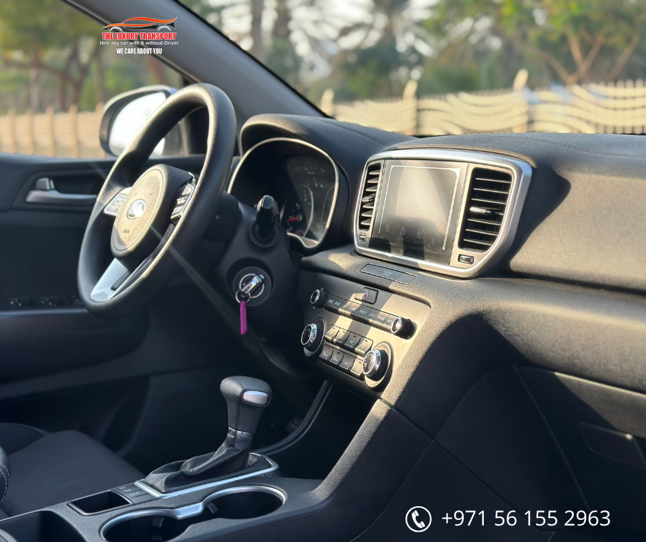 Kia Sportage Silver Interior