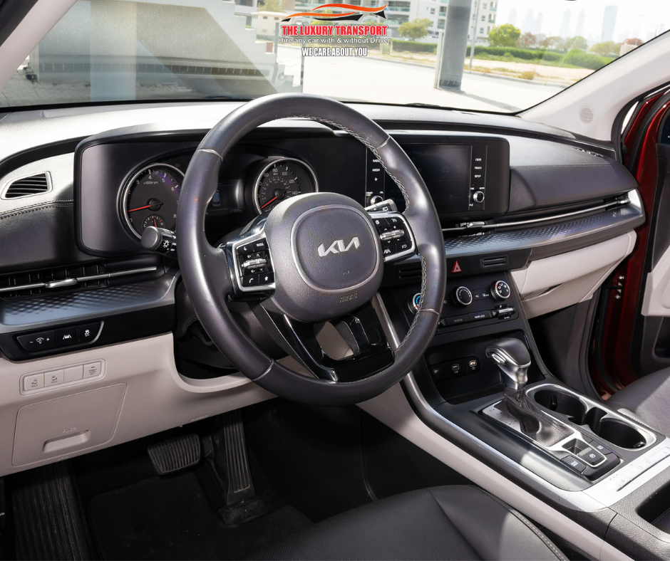 Kia Carnival Red interior