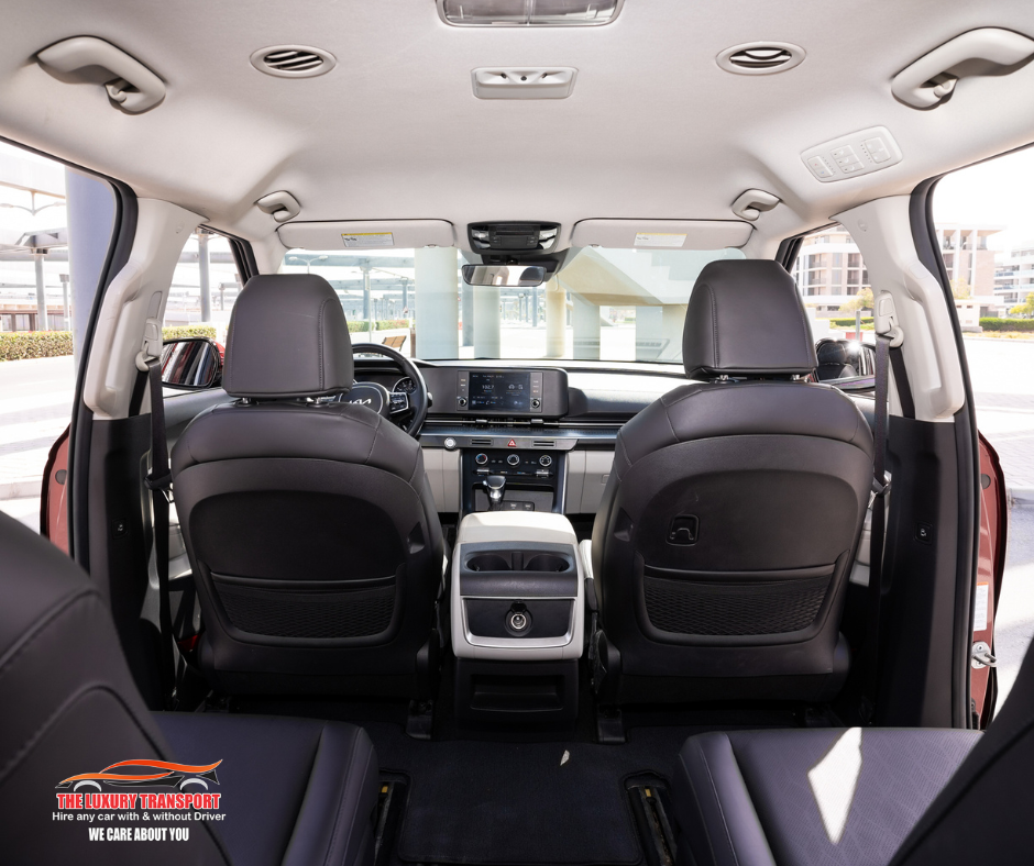 Kia Carnival Red interior