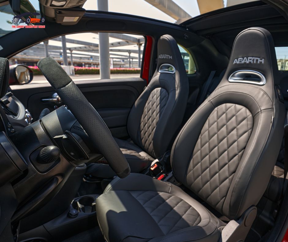 ABARTH RED Interior
